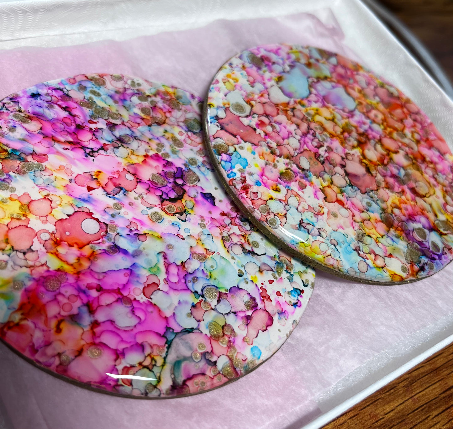 Confetti Coasters